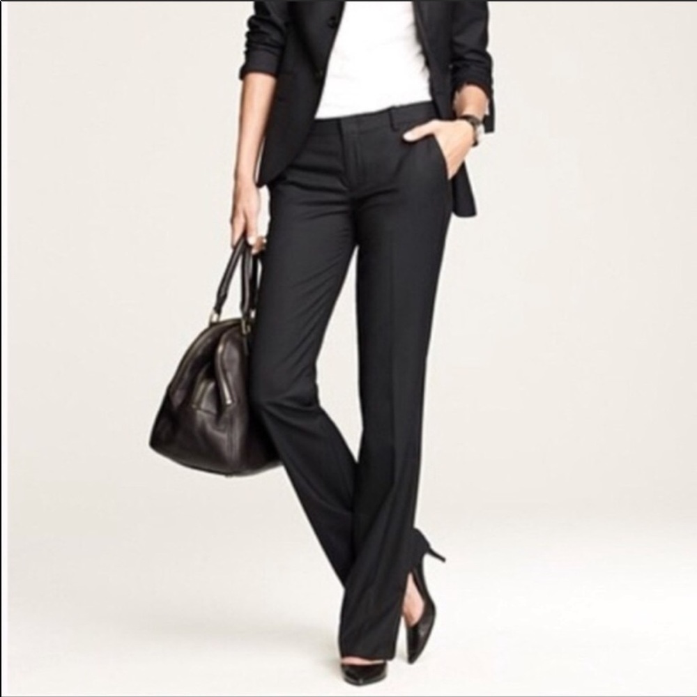 J. Crew Super 120’s Favorite Fit Wool Trousers, 2